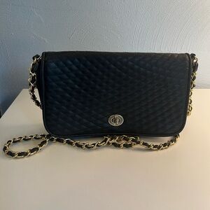 Kathie Lee Collection Diamond Quilted Turnlock Bag